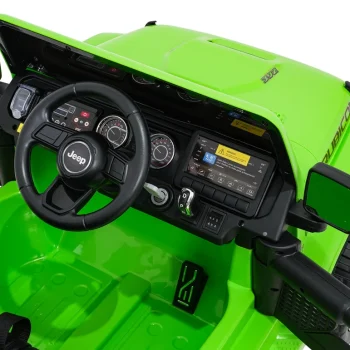 Dječji Jeep Wrangler Rubicon Lift Zeleni Auto Na Akumulator 18