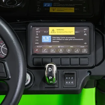 Dječji Jeep Wrangler Rubicon Lift Zeleni Auto Na Akumulator 19