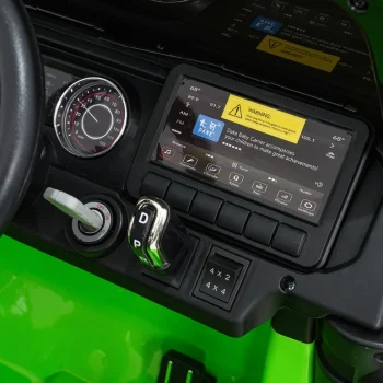 Dječji Jeep Wrangler Rubicon Lift Zeleni Auto Na Akumulator 20