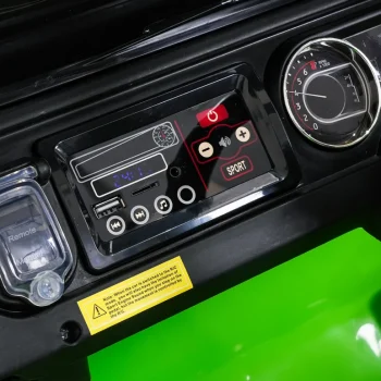 Dječji Jeep Wrangler Rubicon Lift Zeleni Auto Na Akumulator 21