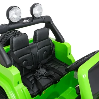 Dječji Jeep Wrangler Rubicon Lift Zeleni Auto Na Akumulator 23