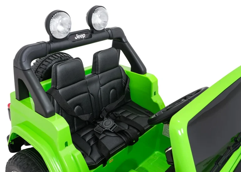 Dječji Jeep Wrangler Rubicon Lift Zeleni Auto Na Akumulator 23