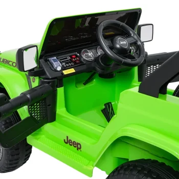 Dječji Jeep Wrangler Rubicon Lift Zeleni Auto Na Akumulator 24