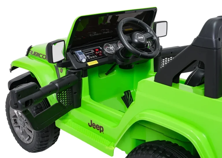 Dječji Jeep Wrangler Rubicon Lift Zeleni Auto Na Akumulator 24