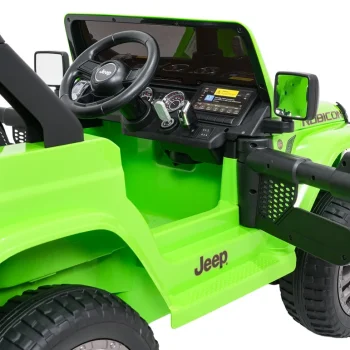 Dječji Jeep Wrangler Rubicon Lift Zeleni Auto Na Akumulator 25
