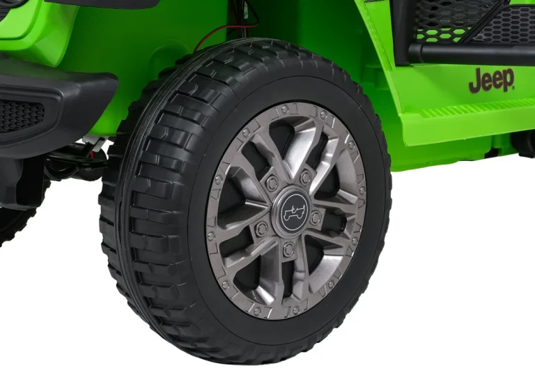 Dječji Jeep Wrangler Rubicon Lift Zeleni Auto Na Akumulator 26