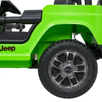 Dječji Jeep Wrangler Rubicon Lift Zeleni Auto Na Akumulator 27