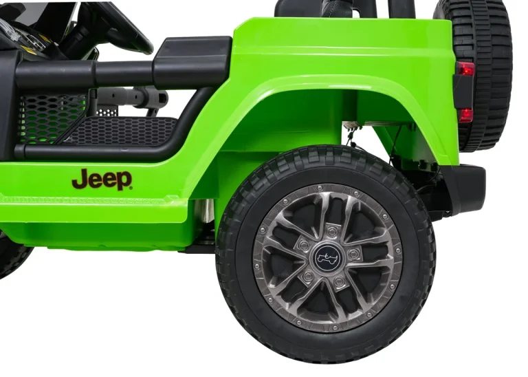 Dječji Jeep Wrangler Rubicon Lift Zeleni Auto Na Akumulator 27