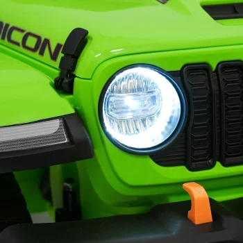 Dječji Jeep Wrangler Rubicon Lift Zeleni Auto Na Akumulator 28