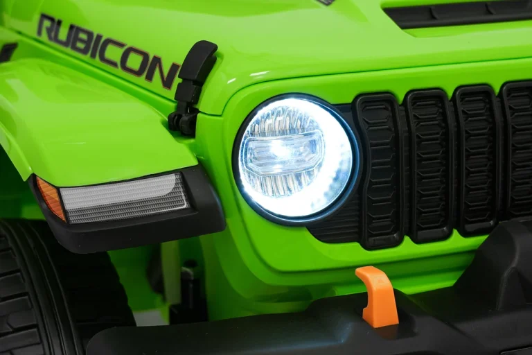Dječji Jeep Wrangler Rubicon Lift Zeleni Auto Na Akumulator 28
