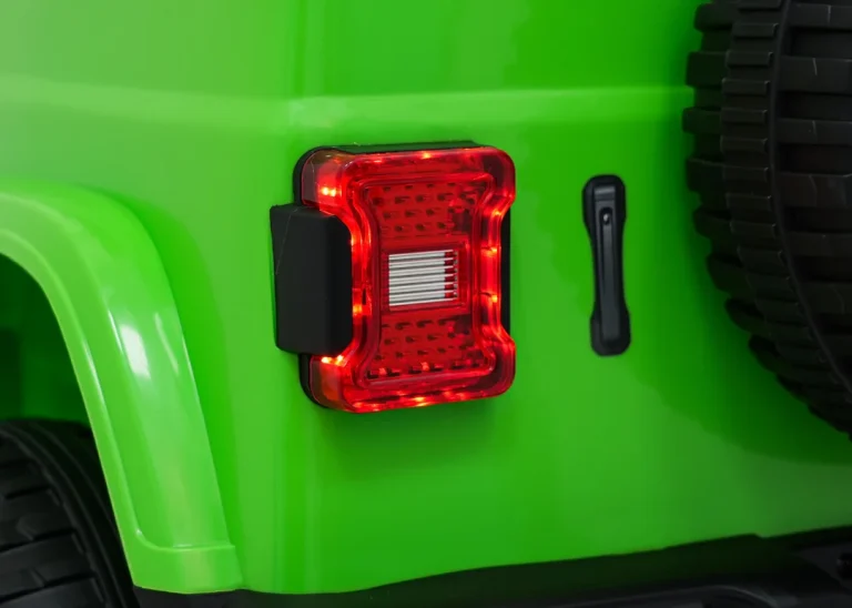 Dječji Jeep Wrangler Rubicon Lift Zeleni Auto Na Akumulator 29