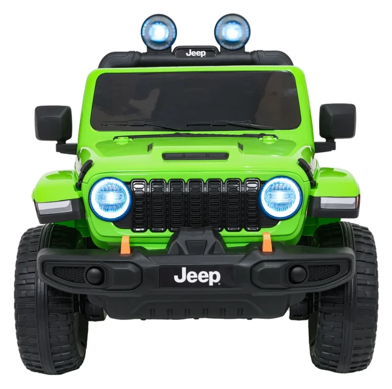 Dječji Jeep Wrangler Rubicon Lift Zeleni Auto Na Akumulator 3