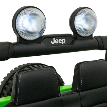 Dječji Jeep Wrangler Rubicon Lift Zeleni Auto Na Akumulator 30