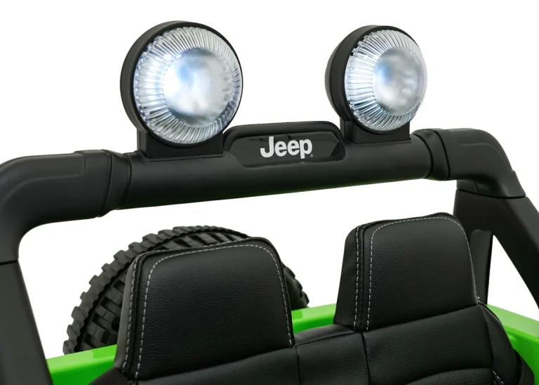 Dječji Jeep Wrangler Rubicon Lift Zeleni Auto Na Akumulator 30