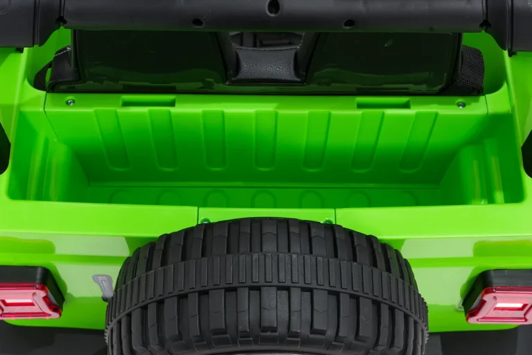 Dječji Jeep Wrangler Rubicon Lift Zeleni Auto Na Akumulator 32