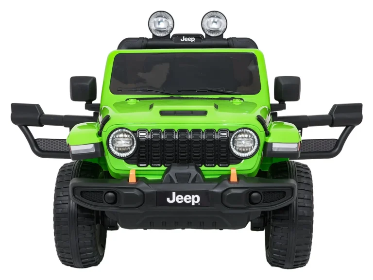 Dječji Jeep Wrangler Rubicon Lift Zeleni Auto Na Akumulator 4