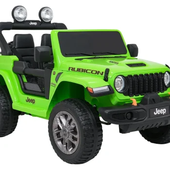 Dječji Jeep Wrangler Rubicon Lift Zeleni Auto Na Akumulator 5