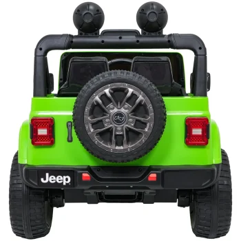 Dječji Jeep Wrangler Rubicon Lift Zeleni Auto Na Akumulator 9