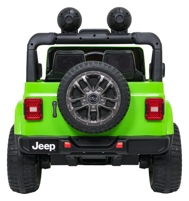 Dječji Jeep Wrangler Rubicon Lift Zeleni Auto Na Akumulator 9