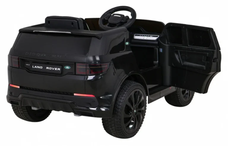 Dječji Land Rover Discovery Sport Crni Suv + Daljinski Upravljač, Crna 8