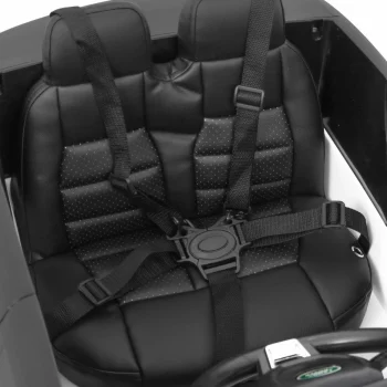 Dječji Land Rover Discovery Bijeli + Daljinski Upravljač + Pojas S 5 Točaka + Podešavanje, Bijela 12