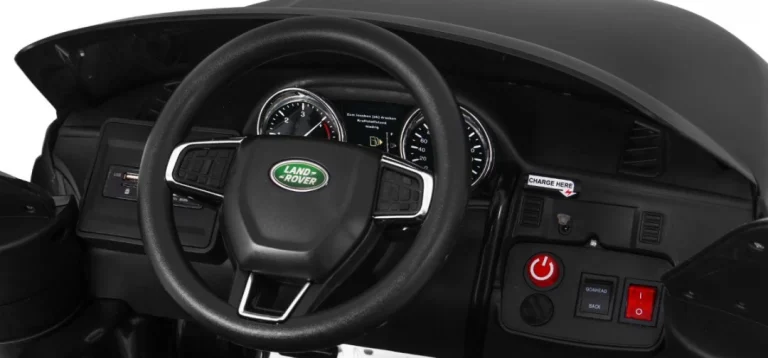 Dječji Land Rover Discovery Crni Suv + Daljinski Upravljač, Crna 11
