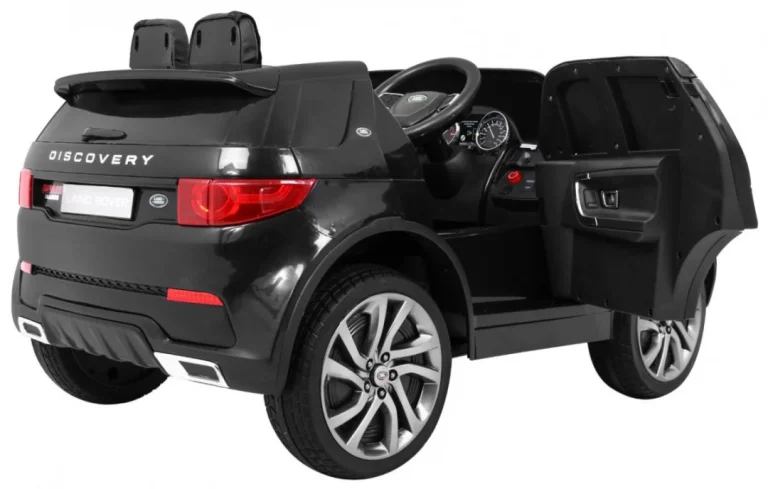 Dječji Land Rover Discovery Crni Suv + Daljinski Upravljač, Crna 8
