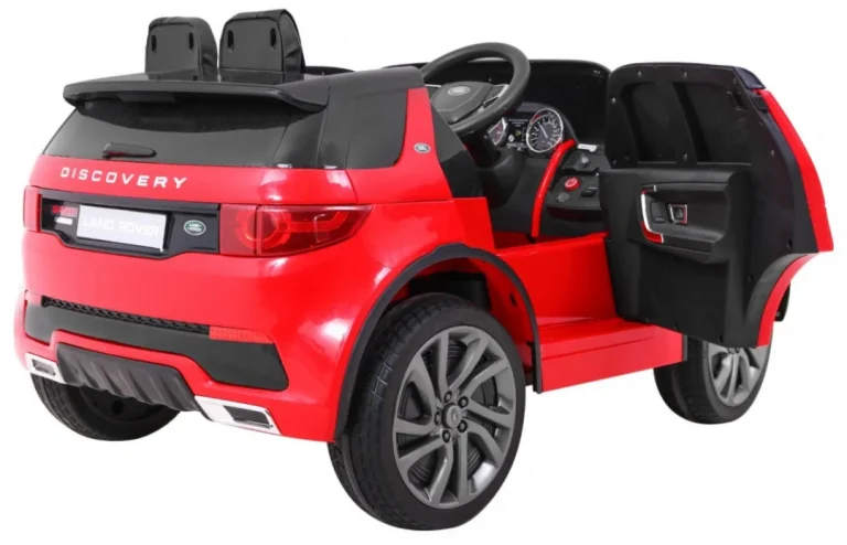 Dječji Land Rover Discovery Crveni Suv + Daljinski Upravljač, Crvena 10