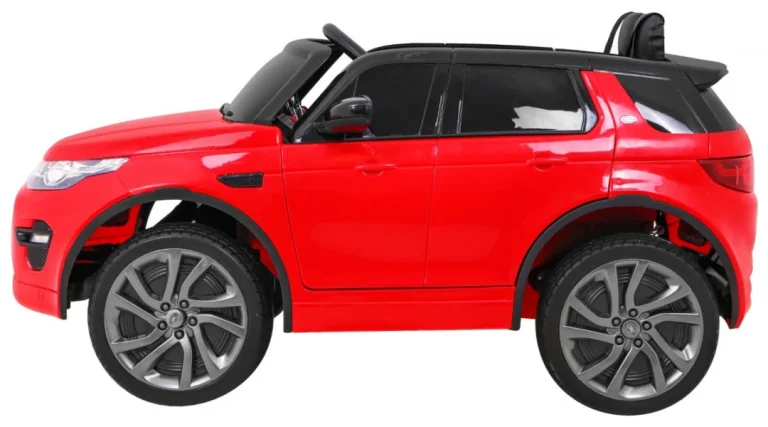 Dječji Land Rover Discovery Crveni Suv + Daljinski Upravljač, Crvena 4
