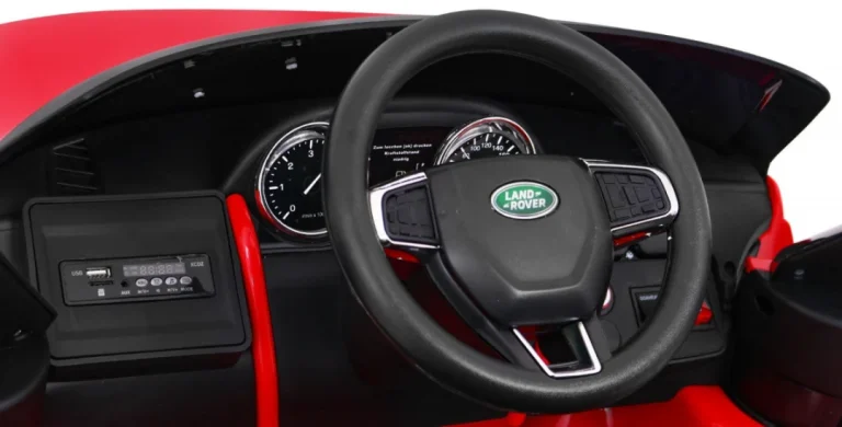 Dječji Land Rover Discovery Crveni Suv + Daljinski Upravljač, Crvena 7