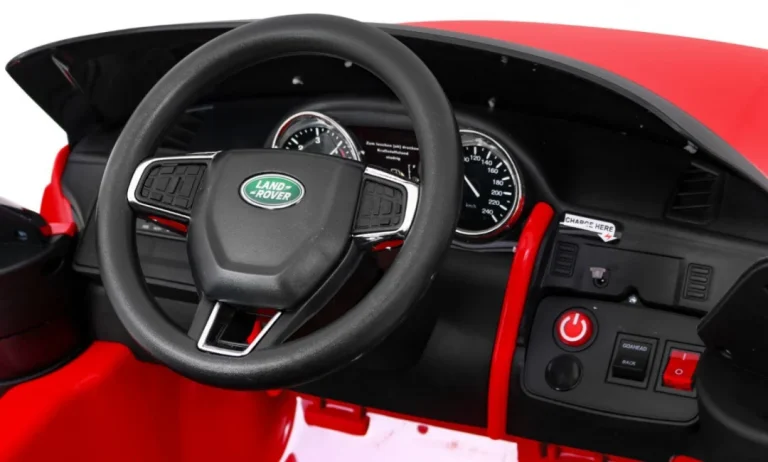 Dječji Land Rover Discovery Crveni Suv + Daljinski Upravljač, Crvena 8