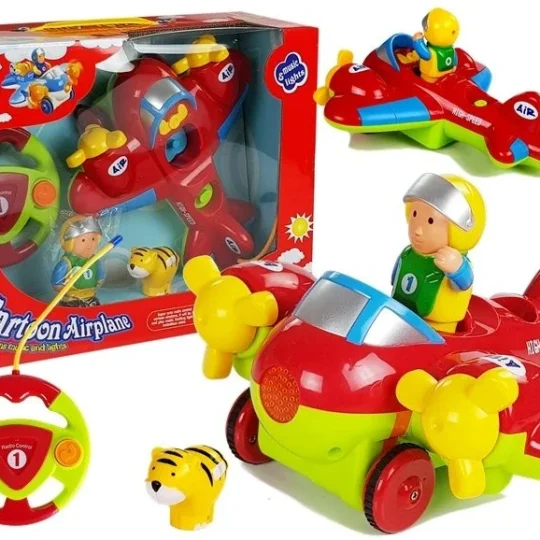 Dječji R/c Avion S Volanom Na Daljinsko Upravljanje, Crveni 1