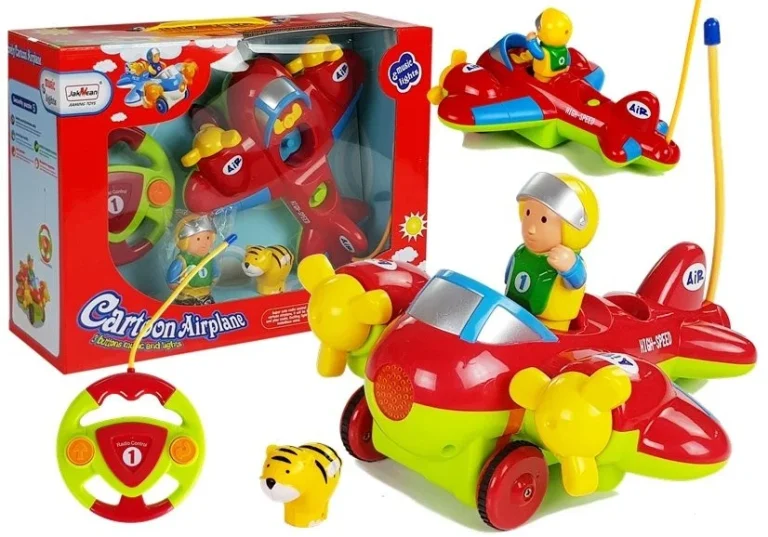 Dječji R/c Avion S Volanom Na Daljinsko Upravljanje, Crveni 1