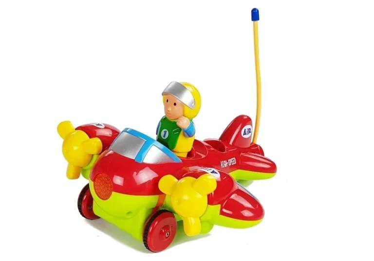 Dječji R/c Avion S Volanom Na Daljinsko Upravljanje, Crveni 2