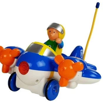 Dječji Avion Na Daljinsko Upravljanje S Volanom, Plavi 2