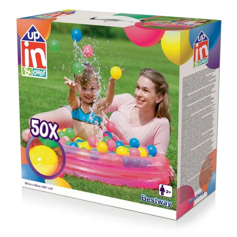Dječji Bazen + 50 Loptica 91 X 20 Cm Bestway 51085 9