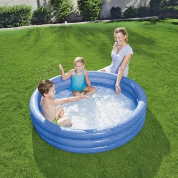 Dječji Bazen Napuhani Bazen Za Djecu Plavi 152x30cm Bestway + Zakrpa Za Popravak, Plava 2