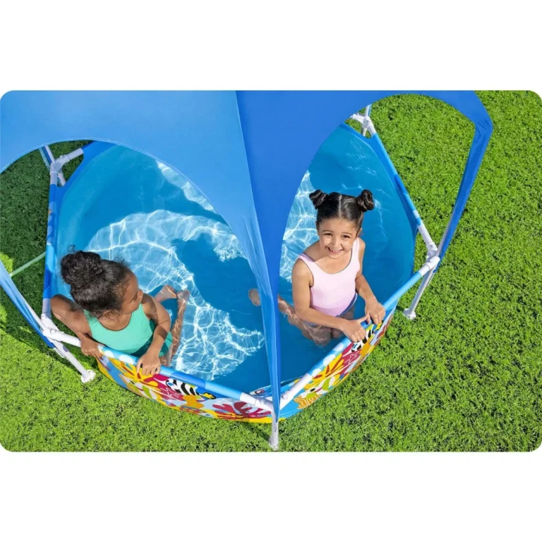 Dječji Bazen S Okvirom I Krovom 183 X 51 Cm Bestway 5618t 6