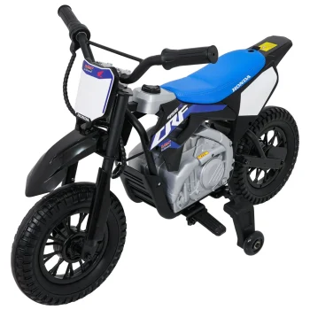 Dječji Električni Motocikl Honda Cfr450r Crni Motor Na Akumulator 20