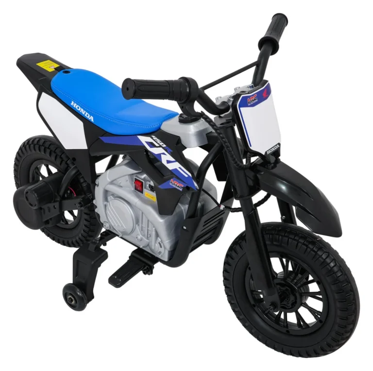 Dječji Električni Motocikl Honda Cfr450r Crni Motor Na Akumulator 22