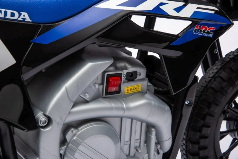 Dječji Električni Motocikl Honda Cfr450r Crni Motor Na Akumulator 49