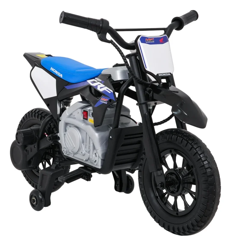 Dječji Električni Motocikl Honda Cfr450r Crni Motor Na Akumulator 8