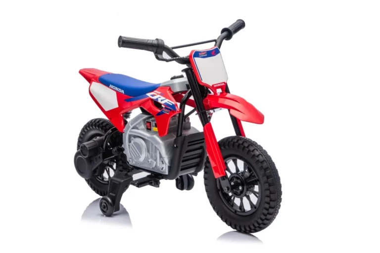 Dječji Električni Motocikl Honda Cfr450r Crveni Motor Na Akumulator 19