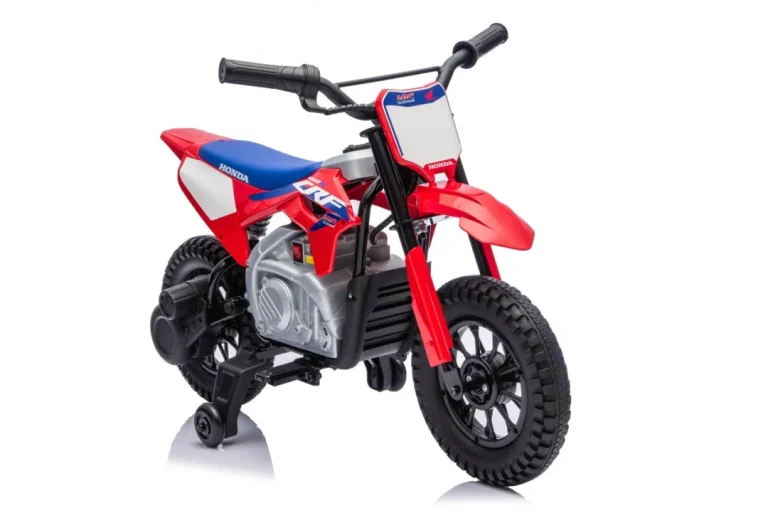 Dječji Električni Motocikl Honda Cfr450r Crveni Motor Na Akumulator 21