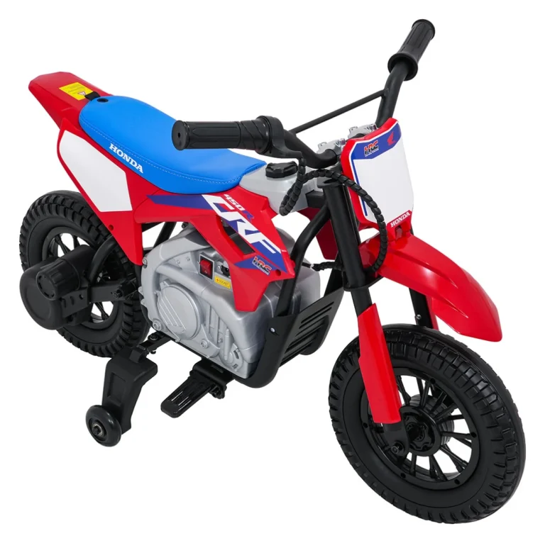 Dječji Električni Motocikl Honda Cfr450r Crveni Motor Na Akumulator 22