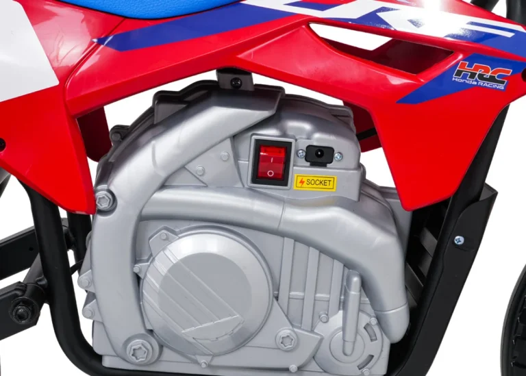 Dječji Električni Motocikl Honda Cfr450r Crveni Motor Na Akumulator 32