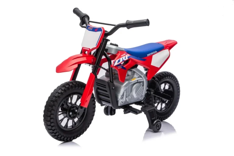 Dječji Električni Motocikl Honda Cfr450r Crveni Motor Na Akumulator 5