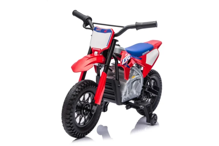 Dječji Električni Motocikl Honda Cfr450r Crveni Motor Na Akumulator 54