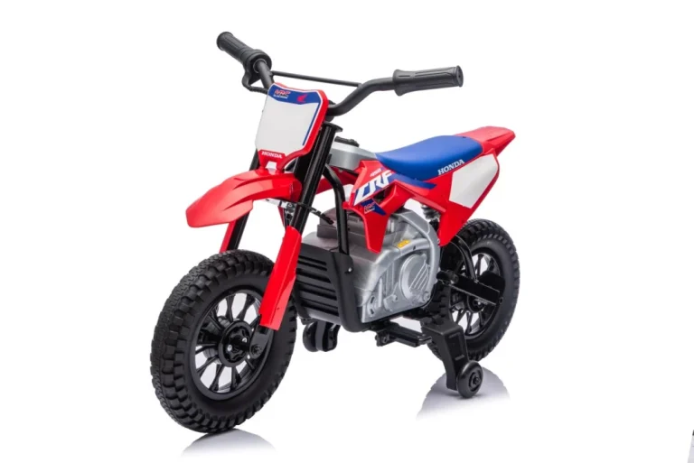 Dječji Električni Motocikl Honda Cfr450r Crveni Motor Na Akumulator 56