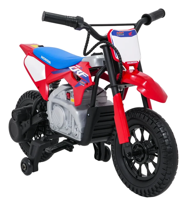 Dječji Električni Motocikl Honda Cfr450r Crveni Motor Na Akumulator 8